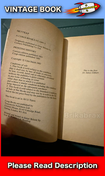 Skytrap by John Smith Paperback Book 1985 Edition SOLD USED