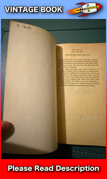 The Horse and His Boy C S Lewis A Puffin Paperback Book 1977 SOLD USED