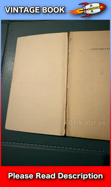 Ladies Won't Wait by Peter Cheyney Fontana Paperback Book 1954 SOLD USED