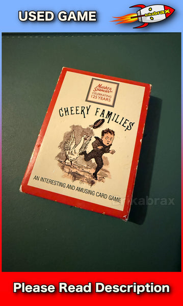 Cheeky Families An Interesting And Amusing Card Game Marks & Spencer 125 Years Edition SOLD USED