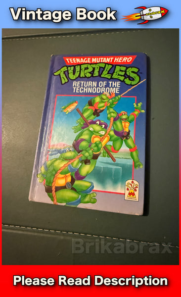 Teenage Mutant Hero Turtles Return of the Technodrome Kids Book