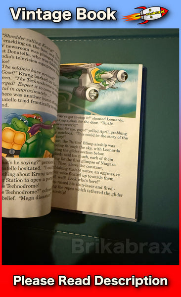 Teenage Mutant Hero Turtles Return of the Technodrome Kids Book