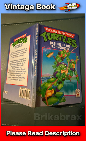 Teenage Mutant Hero Turtles Return of the Technodrome Kids Book