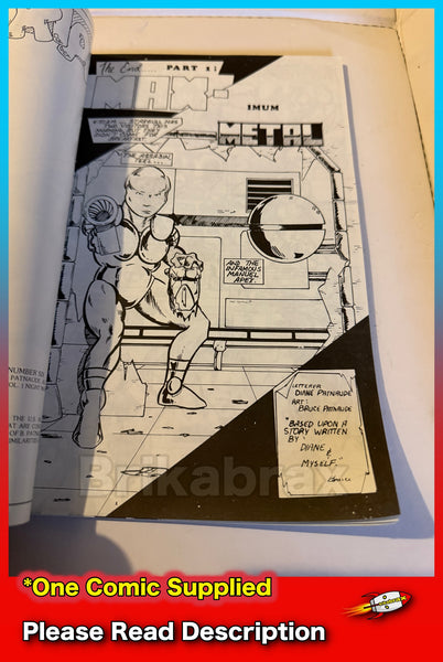 Custom Pic Comics: Night Masters No. 6 (#6) 1987 - SOLD USED