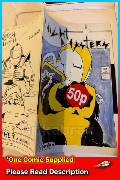 Custom Pic Comics: Night Masters No. 6 (#6) 1987 - SOLD USED