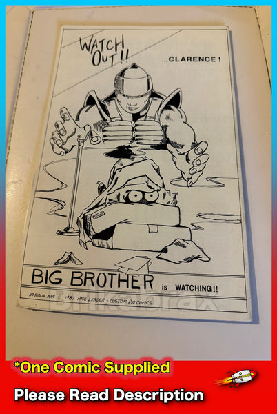 Custom Pic Comics: Night Masters No. 6 (#6) 1987 - SOLD USED