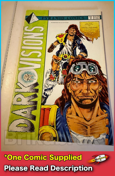 Pyramid Comics : Dark Visions #2 - 1986 - Vintage Comic