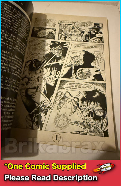 Pyramid Comics : Dark Visions #2 - 1986 - Vintage Comic
