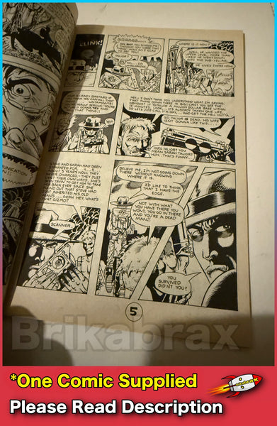 Pyramid Comics : Dark Visions #2 - 1986 - Vintage Comic