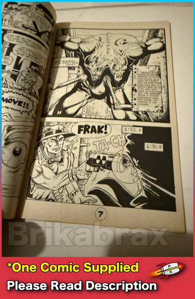 Pyramid Comics : Dark Visions #2 - 1986 - Vintage Comic