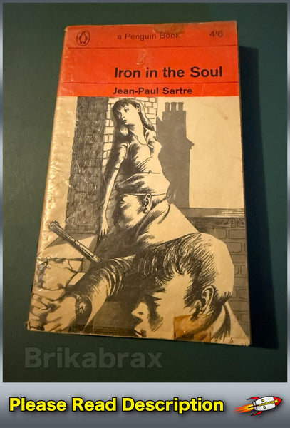 Iron in the Soul by Jean Paul Sartre EX-LIBRARY Paperback Book Published 1965