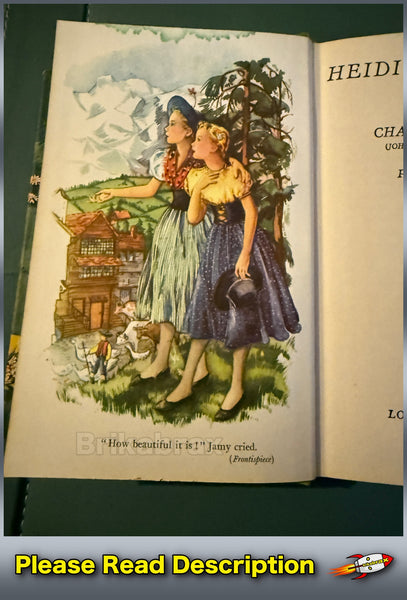 Heidi Grows Up by Charles Tritten Collins Hardback Book Published 1968