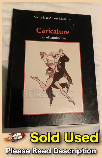 Victoria & Albert Museum Caricature Book by Lionel Lambourne 1983