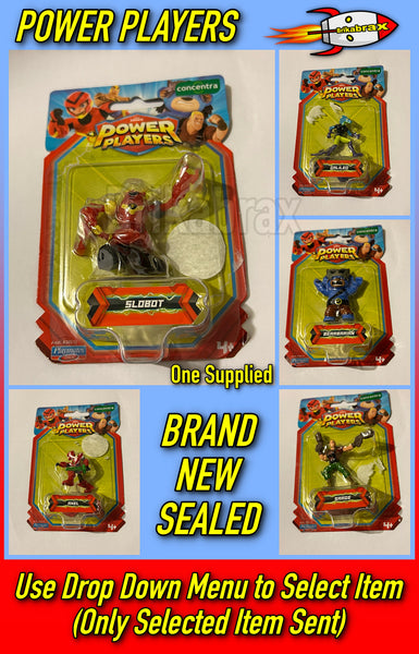 Power Players Action Mini Figures New Sealed (Select Item)