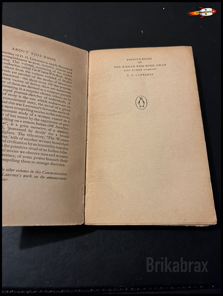 The Woman Who Rode Away by D.H. Lawrence (Paperback 1950) A Penguin Book