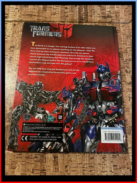 Transformers Annual 2008 (Hardback Book) (SOLD USED)