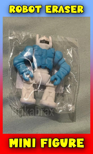 Robot Shaped Eraser (Select Item) Supplied Bagged - New - One Supplied