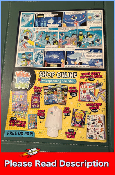 Whizz Pop Bang Science Magazine Issue 104 Prehistoric Monsters of the Deep USED