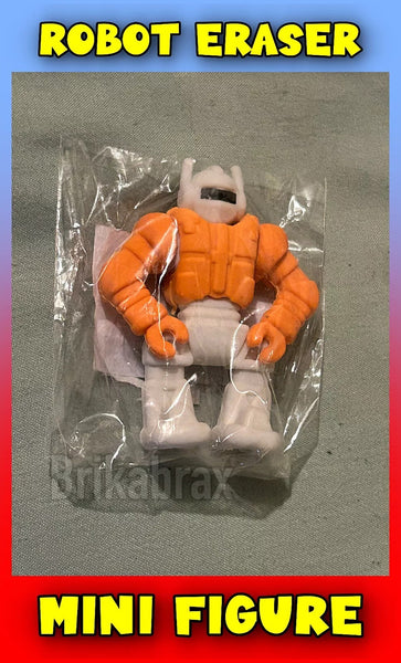 Robot Shaped Eraser (Select Item) Supplied Bagged - New - One Supplied