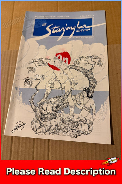 Trylvertrell Press: Starjongleur Vol. 1 No. 1 - Autumn 1986 Price Label On Cover USED