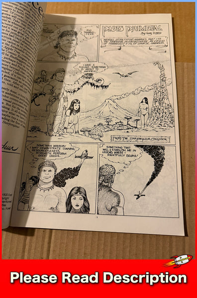 Trylvertrell Press: Starjongleur Vol. 1 No. 1 - Autumn 1986 Price Label On Cover USED