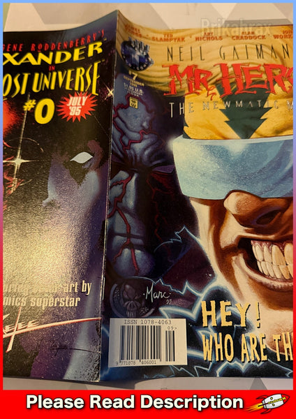 Tekno Comix Neil Gaiman's Mr Hero The Newmatic Man #7 1995 (USED)