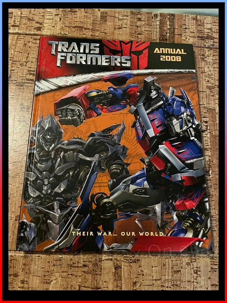 Transformers Annual 2008 (Hardback Book) (SOLD USED)