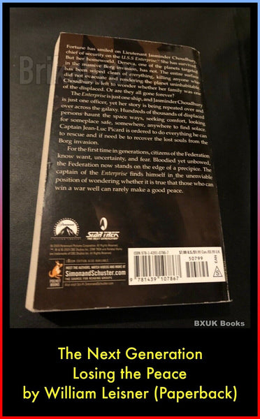 Star Trek TNG Losing the Peace by William Leisner (Paperback, 2009)