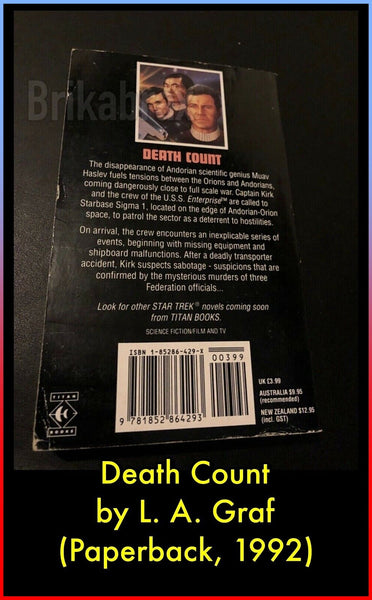 Death Count by L. A. Graf (Paperback, 1992)