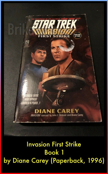 Star Trek Invasion First Strike: Book 1 by Diane Carey (Paperback, 1996)
