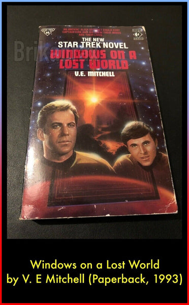 Star Trek Windows on a Lost World by V. E Mitchell (Paperback, 1993)