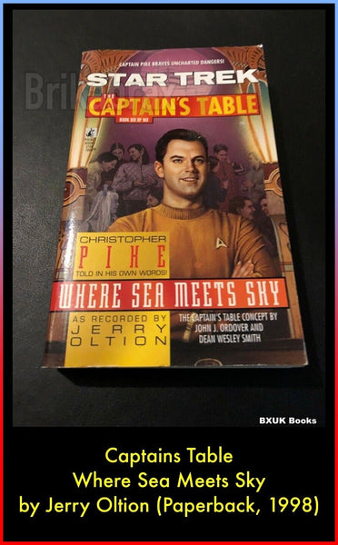 Star Trek Captains Table: Where Sea Meets Sky by Jerry Oltion (Paperback, 1998)