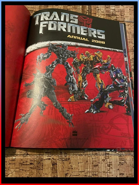 Transformers Annual 2008 (Hardback Book) (SOLD USED)