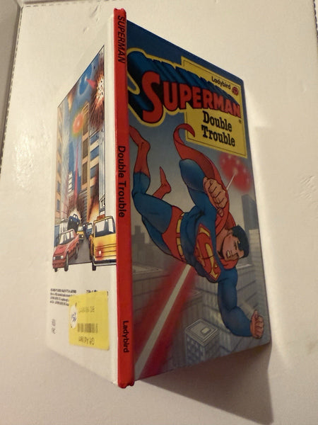 Superman: Double Trouble by David Levin Ladybird Small Hardback Book (USED)