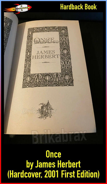 Once by James Herbert (Hardcover Book, 2001) First Edition
