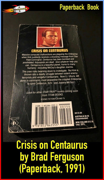 Star Trek Crisis on Centaurus by Brad Ferguson (Paperback, 1991)