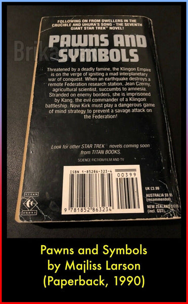 Star Trek Pawns and Symbols by Majliss Larson (Paperback, 1990)
