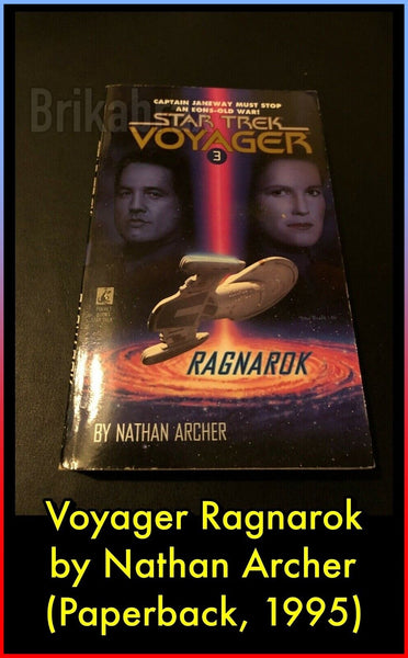Star Trek Voyager Ragnarok by Nathan Archer (Paperback, 1995)
