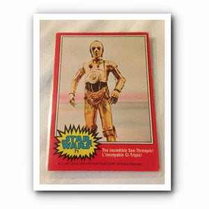 1977 Star Wars Movie Trading Card : Red No. 71 - Topps Card - One Supplied