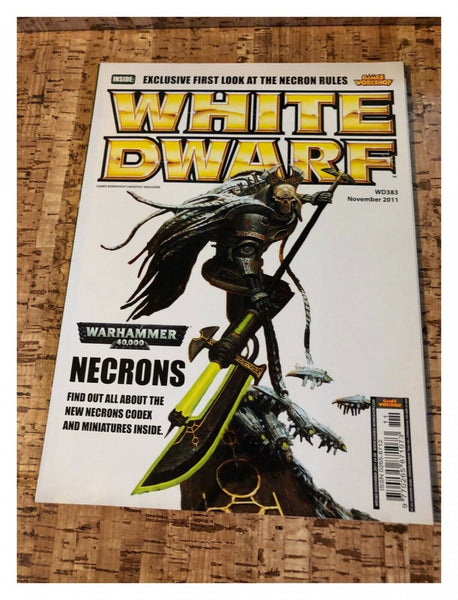 White Dwarf Games Workshop Magazine November 2011
