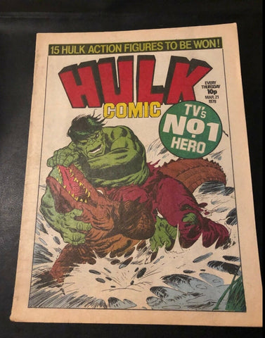 Hulk Comic (UK Comic) March 21st 1979 #3