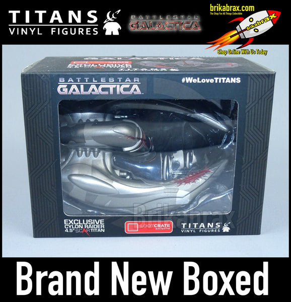 Titan Exclusive Battlestar Galactica: Cyclon Raider 4.5" (Lootcrate) Vinyl New