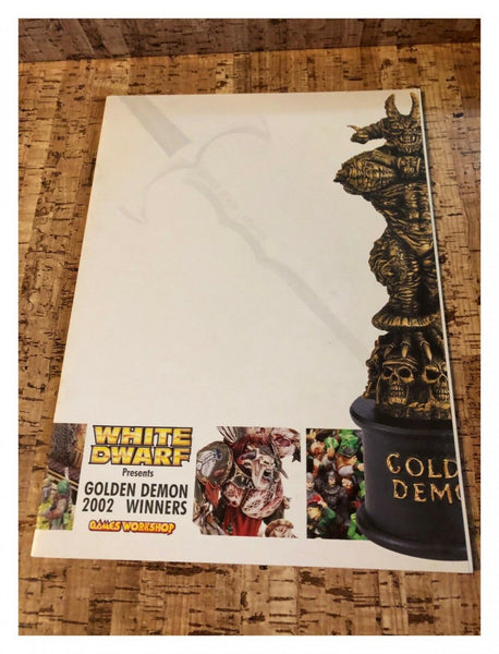 White Dwarf Games Workshop Magazine Golden Demon 2002 Awards Booklet