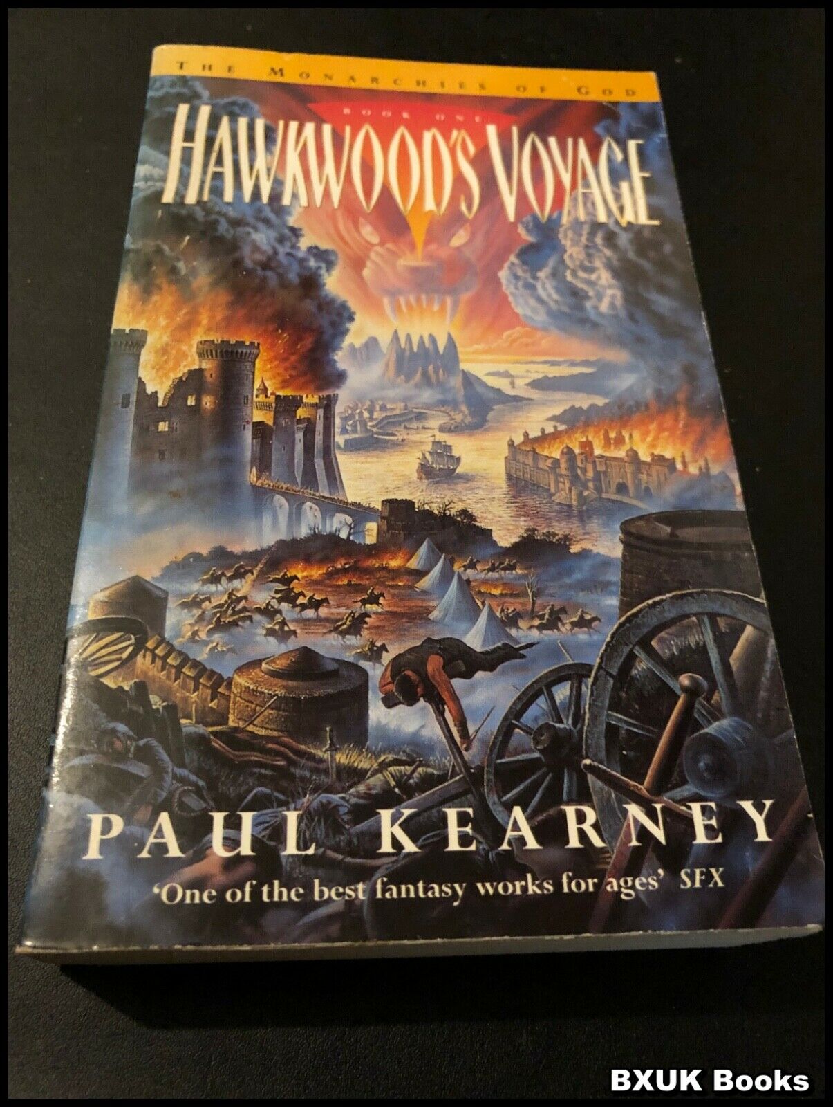 Hawkwood's Voyage by Paul Kearney (Paperback 1996) Monarchies Of The Gods Book 1
