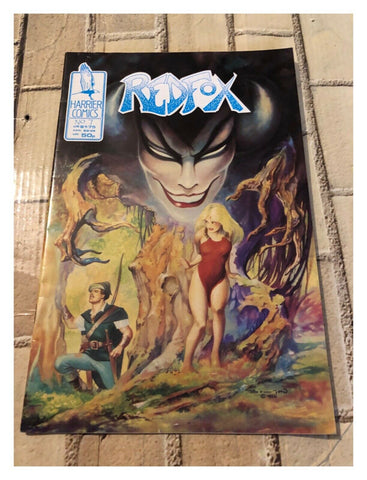 Harrier Comics: Redfox Vol. 1 #7 (No. 7) Jan 1987 - First Print Comic