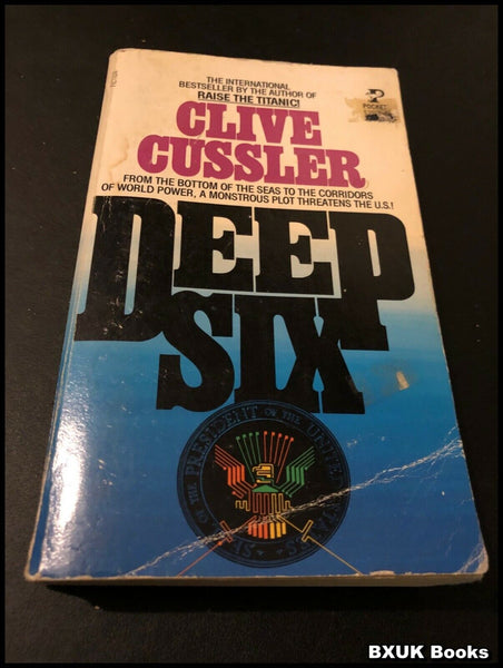 Deep Six by Clive Cussler (Paperback 1984) Pocket Books Edition