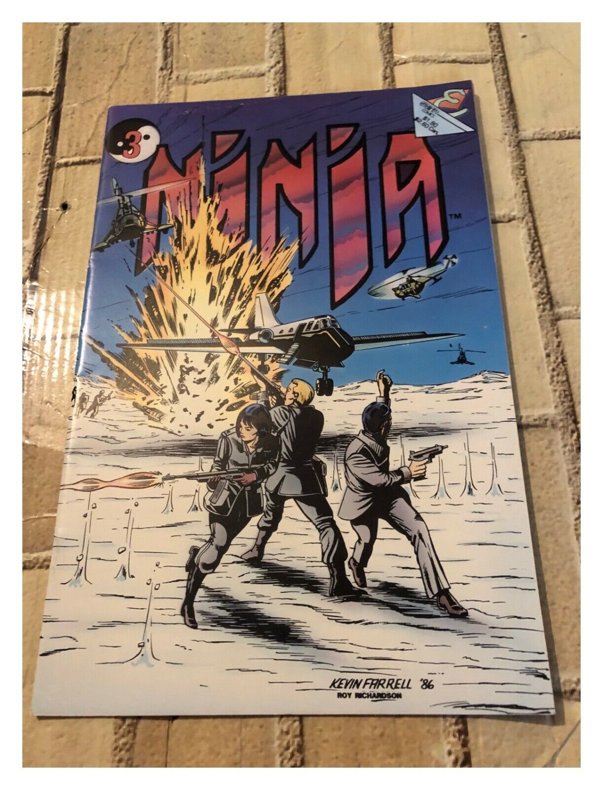 Eternity Comics: Ninja Vol. 1 #3 (No. 3) Feb 1987