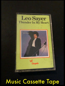 Leo Sayer Thunder In My Heart - Cassette Tape - Chrysalis ZCDL 1154