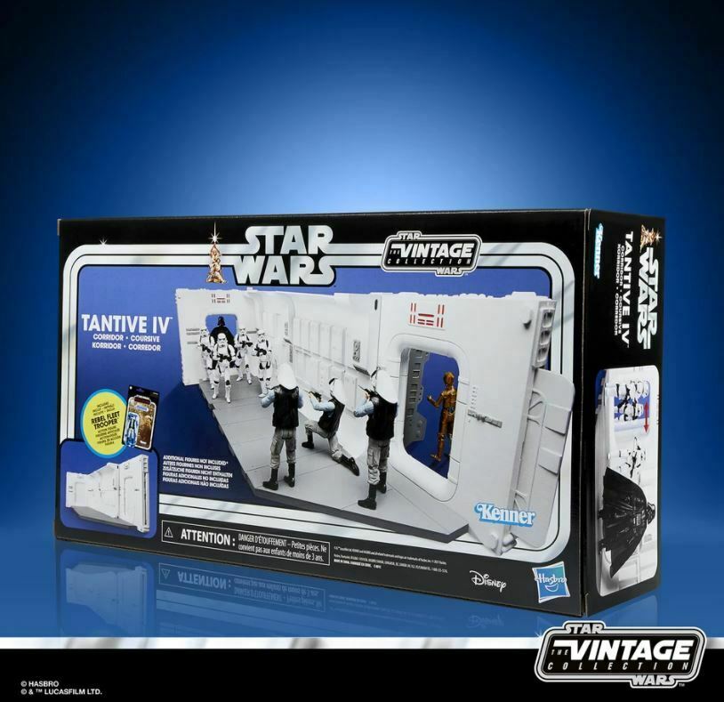 Star Wars 3.75" Vintage Collection Tantive IV Corridor Playset - New Boxed