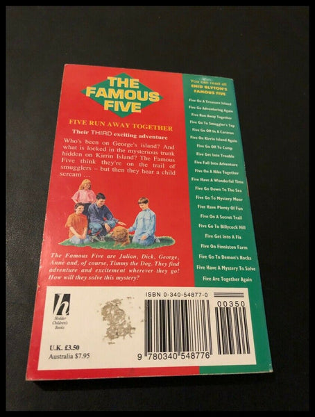 Five Run Away Together by Enid Blyton (Paperback 1991)